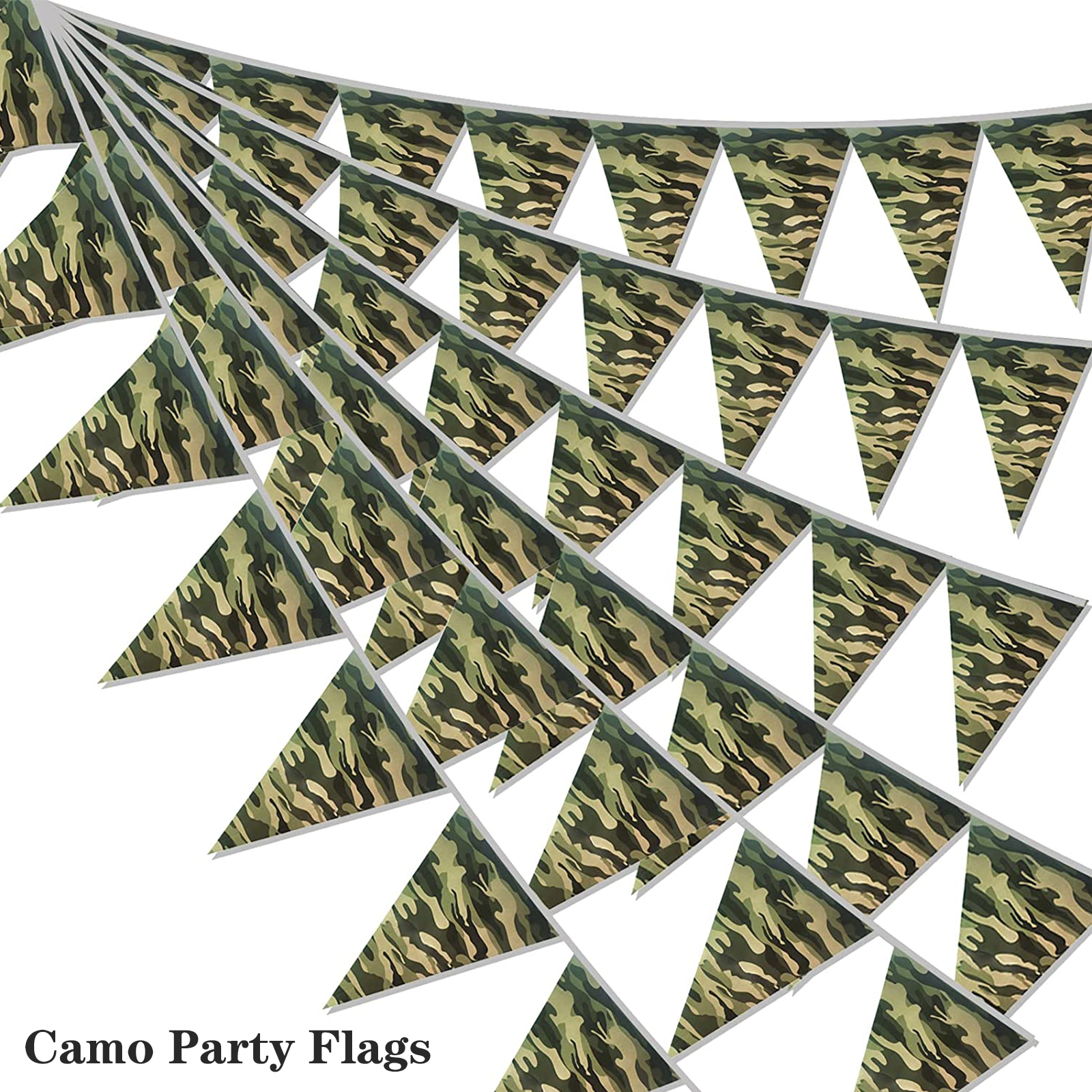 Army Camo Pennant Flag Banner 2