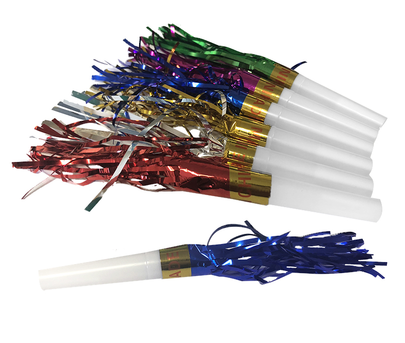 5" Fringed Horn Noise Maker 2