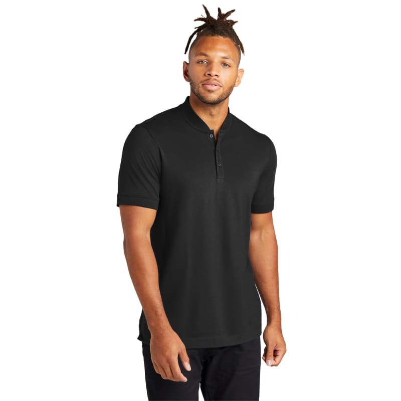 Mercer+Mettle Stretch Pique Henley 15