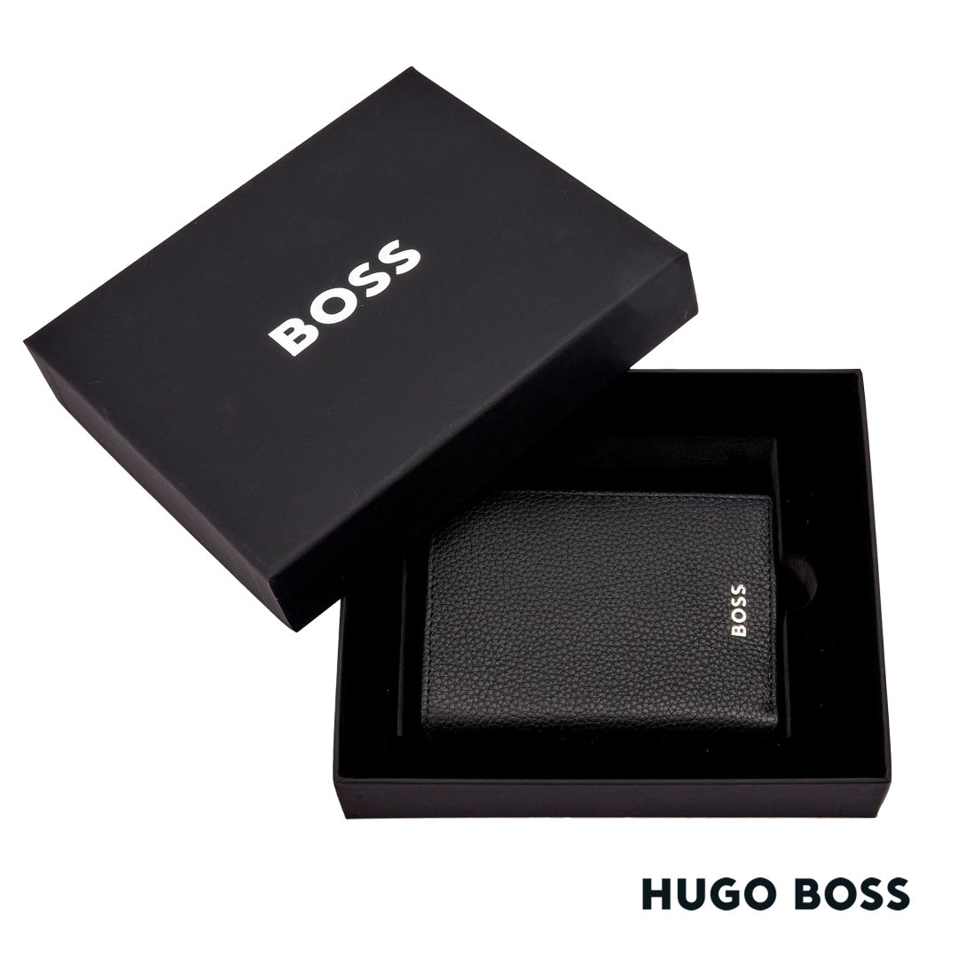 Hugo Boss® Classic Grained Folding Card Holder 1