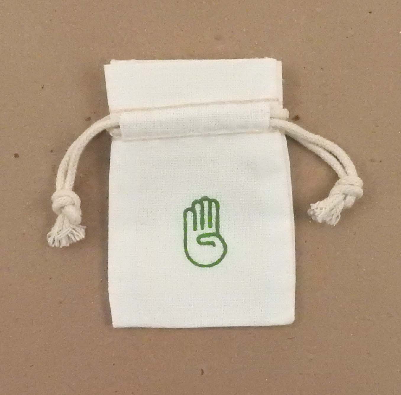 "Duplex" Cotton Double Drawstring Bag 2 X 3" 1