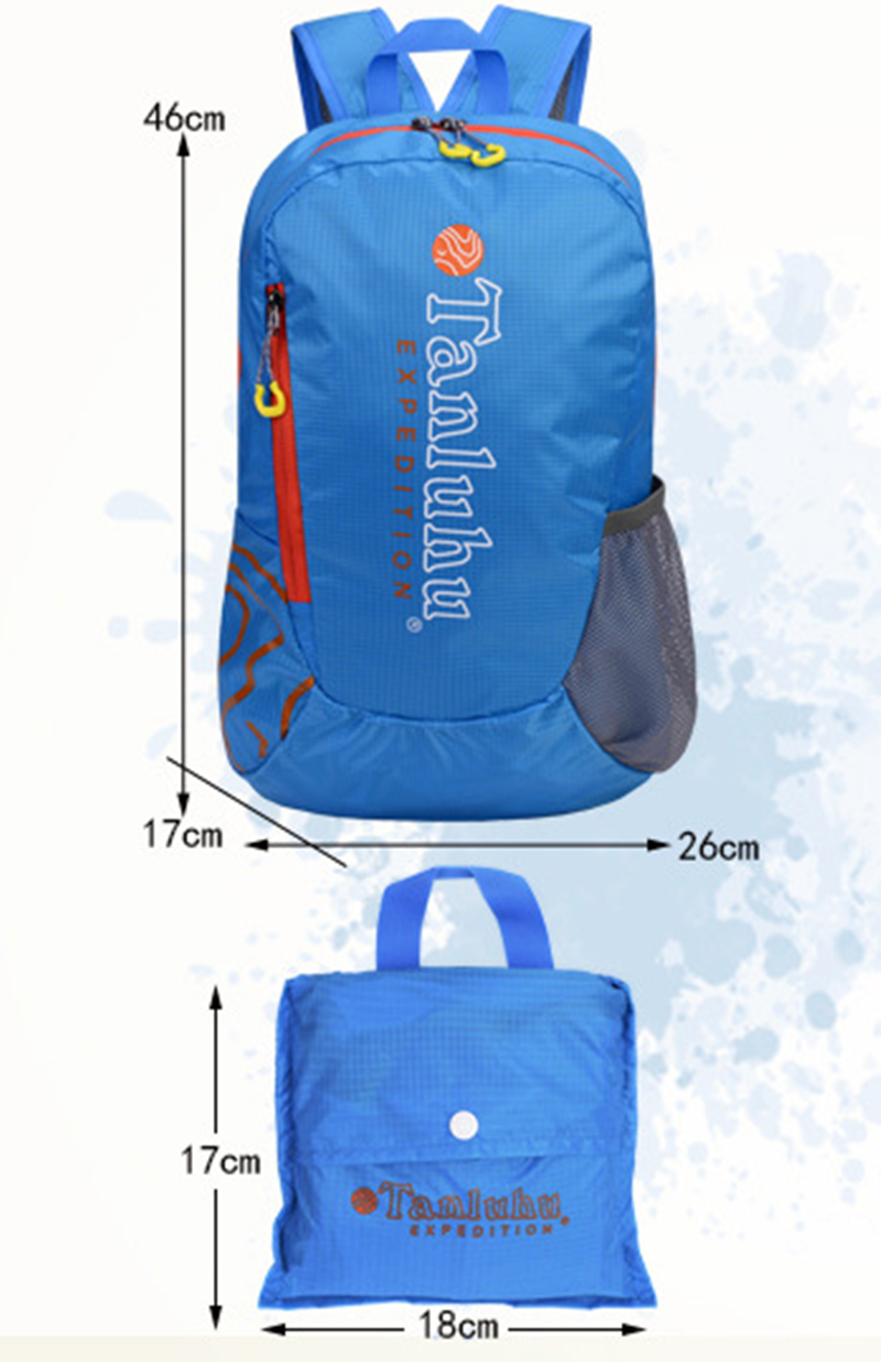 Water-proof Foldable School Back Pack 5