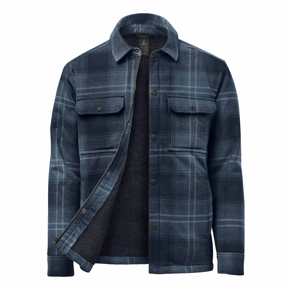 Stormtech Men's Highland Sherpa Lined Plaid Jacket 24