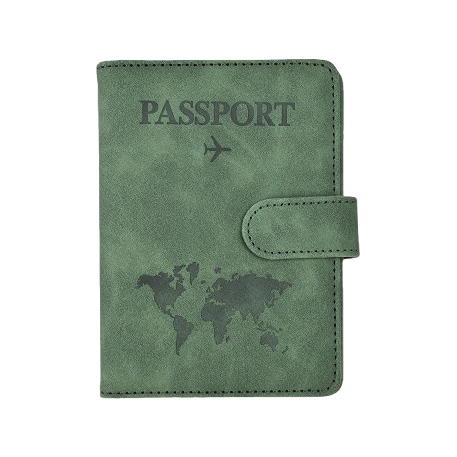 RFID - Blocking PU Passport Clip With Magnetic Buckle 3