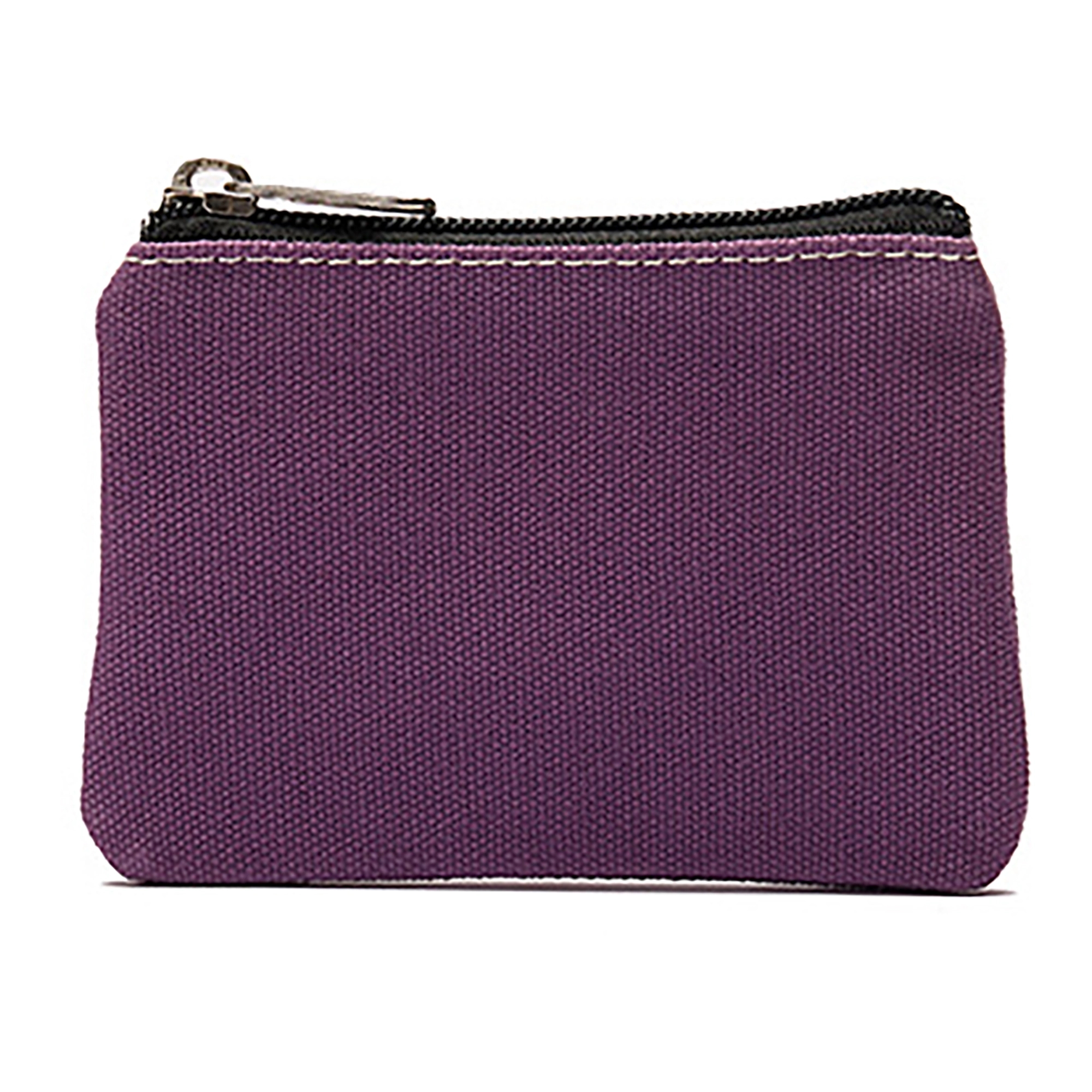 MOQ 50pcs Canvas Small Zipper Blank Coin Purses Pouches 3