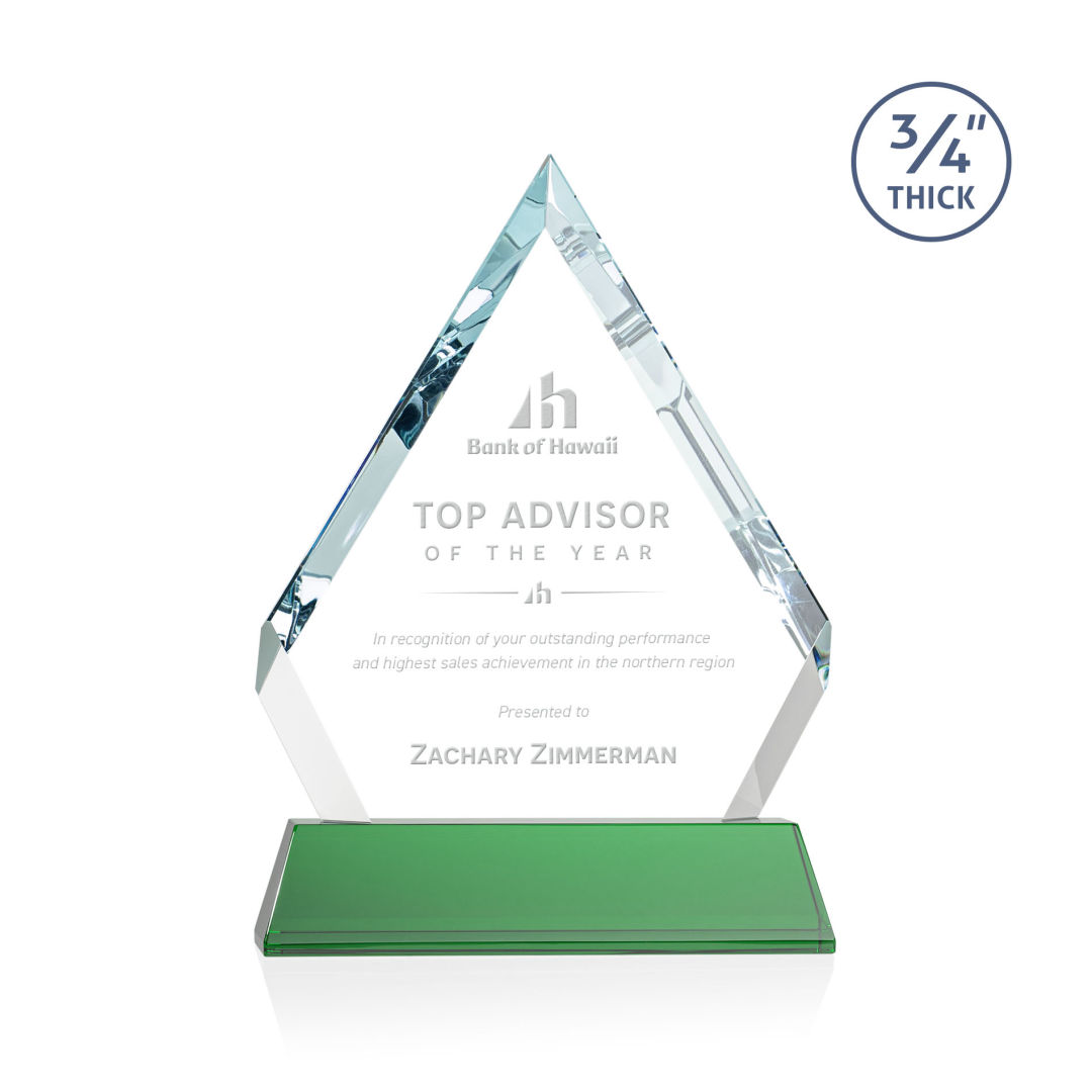Apex Award on Newhaven Base - Green 5