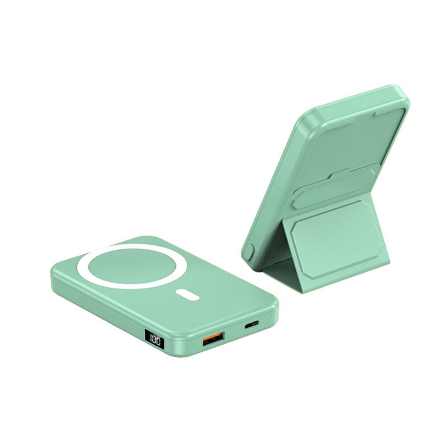 10000mA Magnetic Wireless Charging power Bank 3