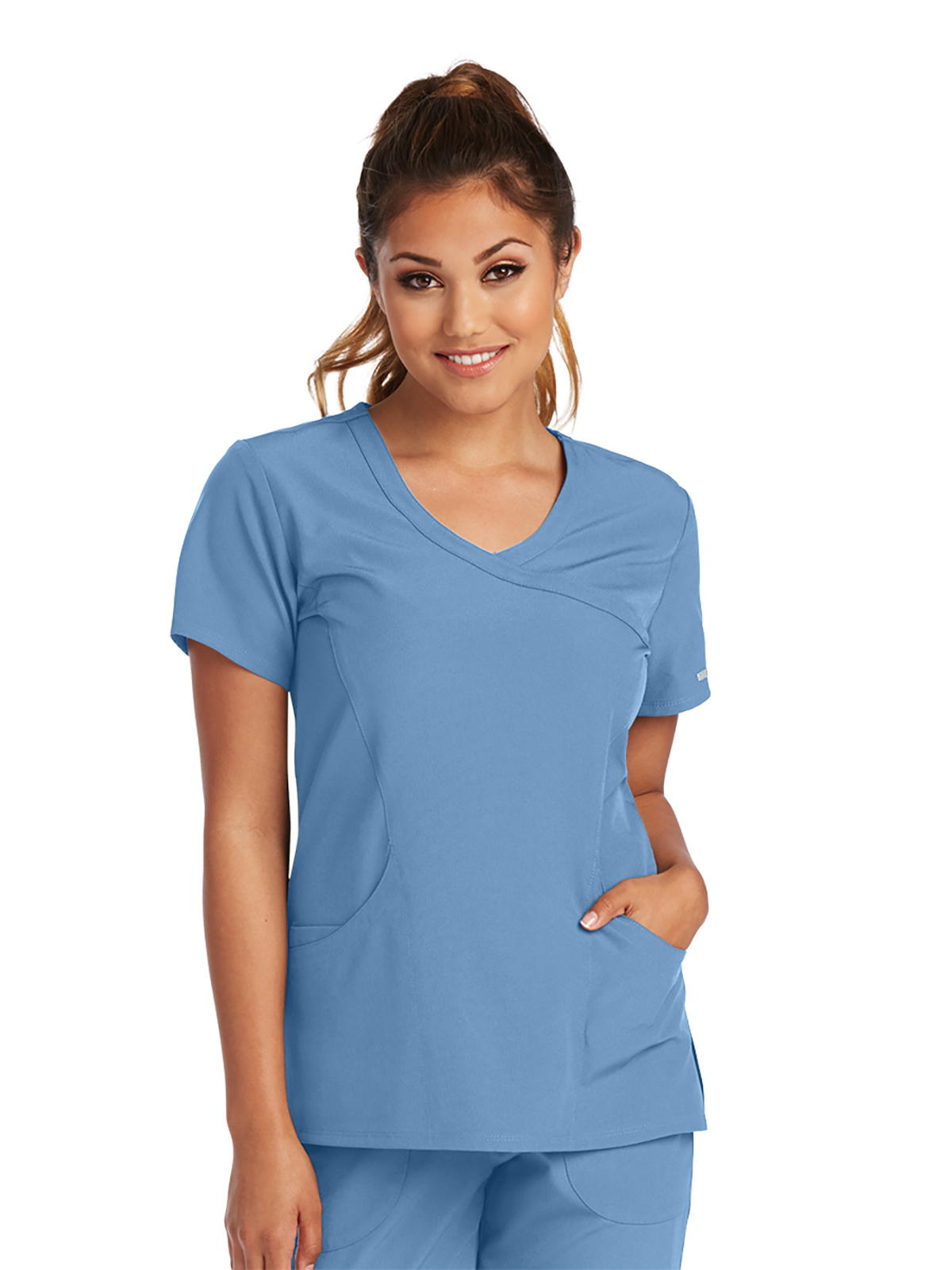 Skechers - Women's Three-Pocket Crossover V-Neck Reliance Scrub Top 106