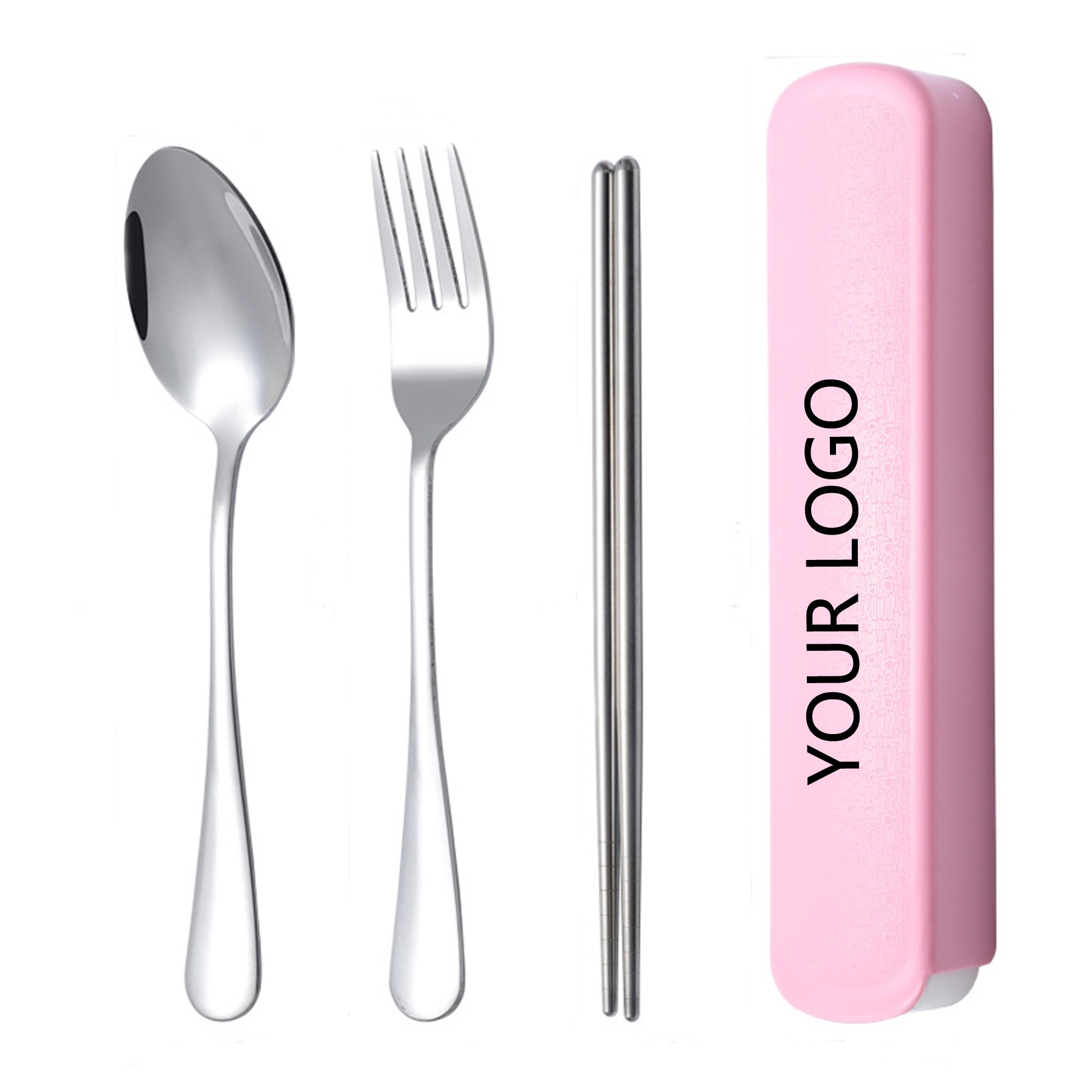 Three-Piece Set Of Stainless Steel Tableware