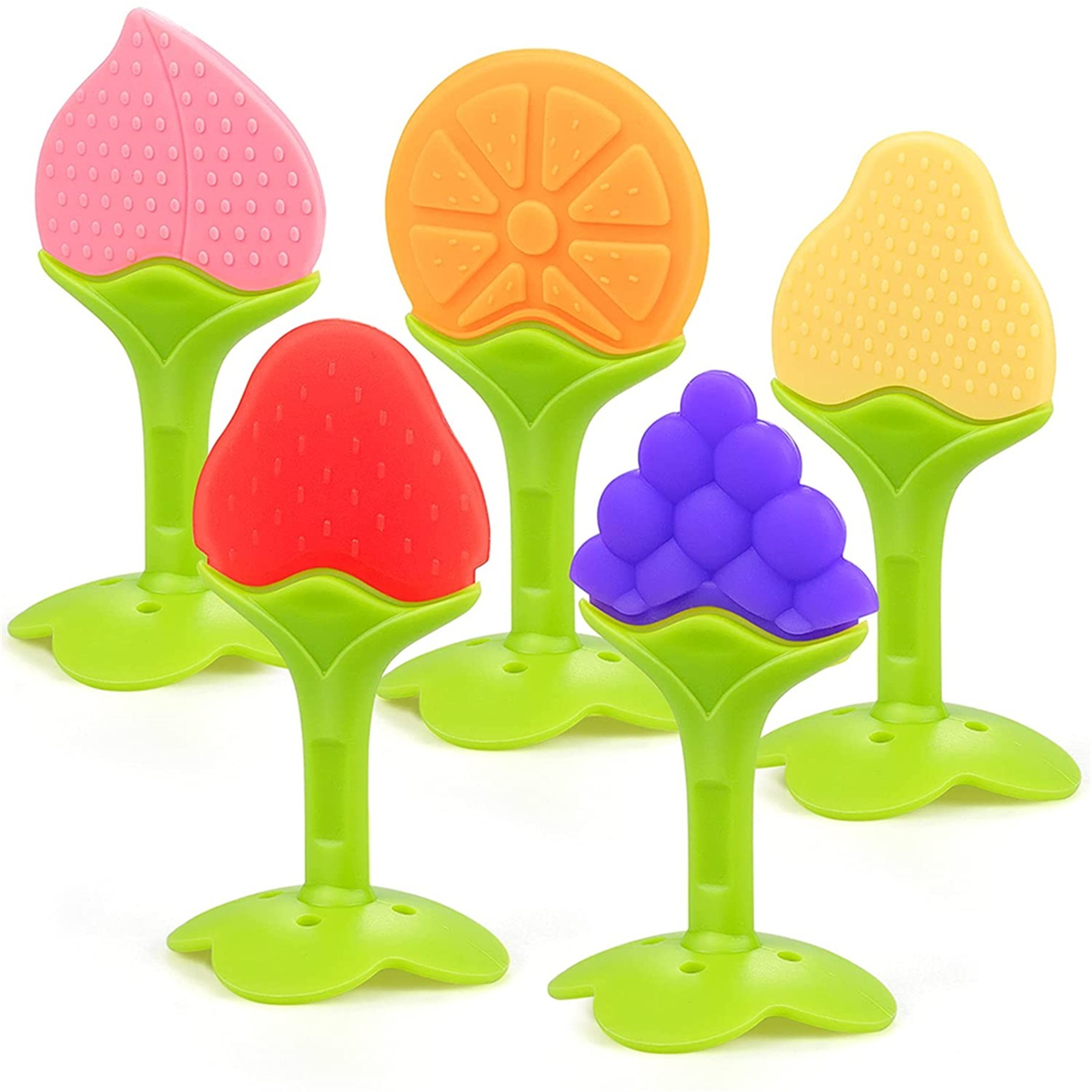 Baby Fruit Shaped Teething Toys 8
