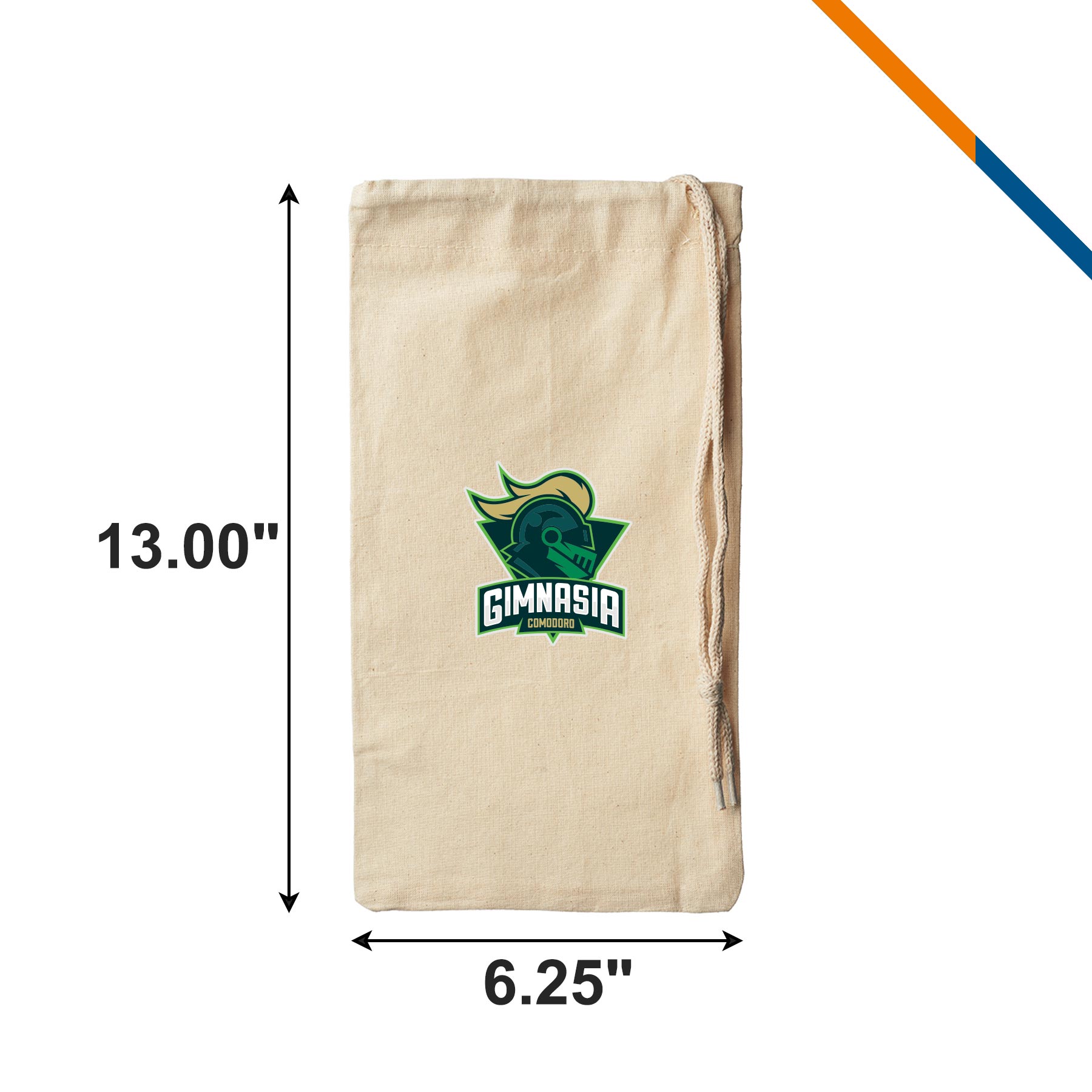 Veronica Cotton Drawstring Wine Bags 4