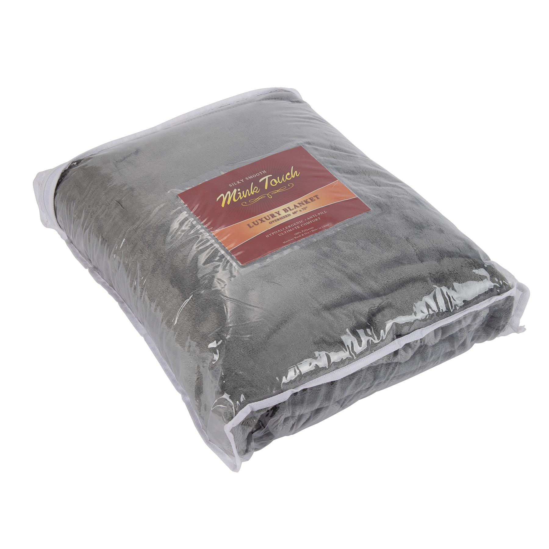 Montreal 60" x 72" Mink Touch Luxury Blanket 58