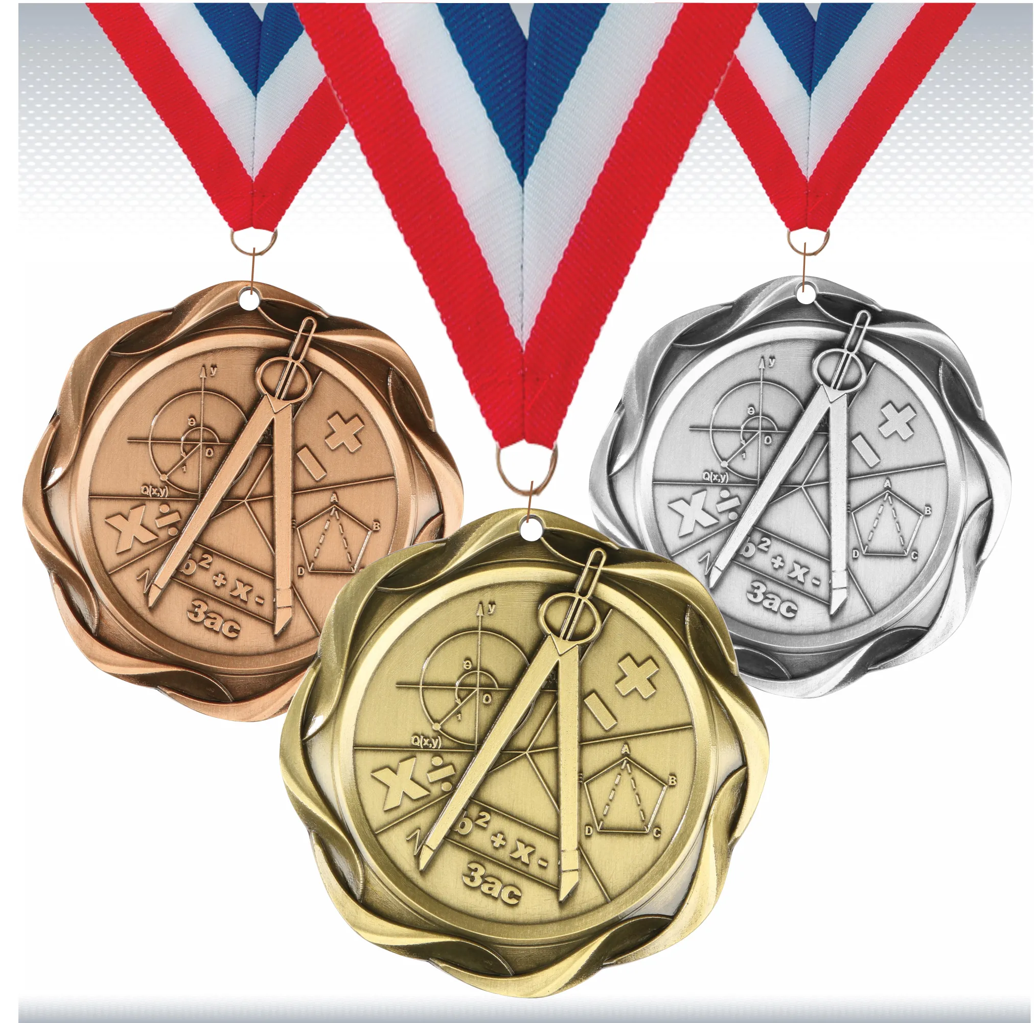 3" Fusion Math Medal 3