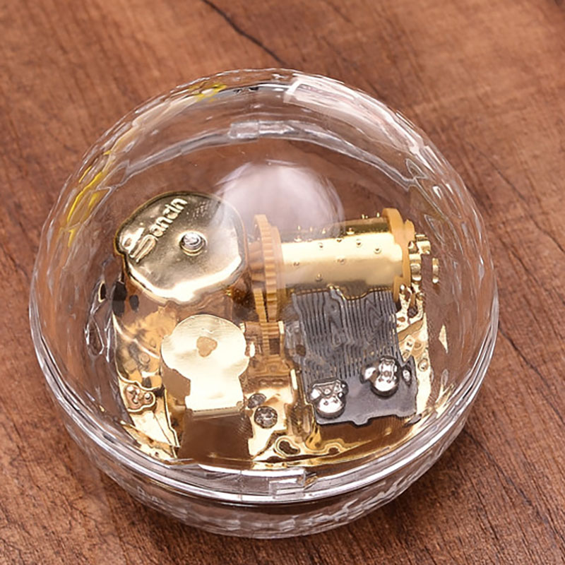 Transparent Acrylic Music Box 5