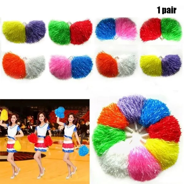 1 Pair Cheap Cheerleading Poms 1