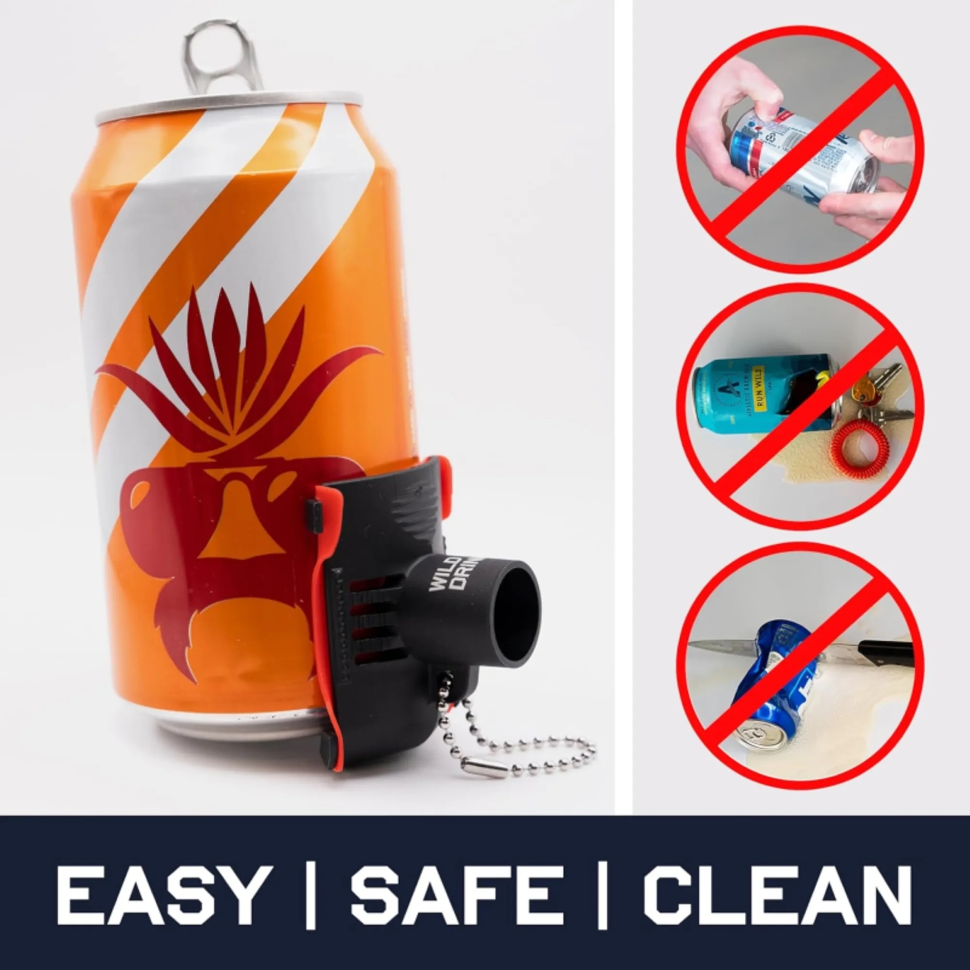 Portable All Purpose Splash Proof Can Opener 1