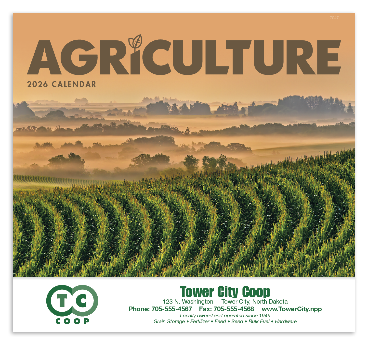 Good Value™ Agriculture - Stapled Calendar 67