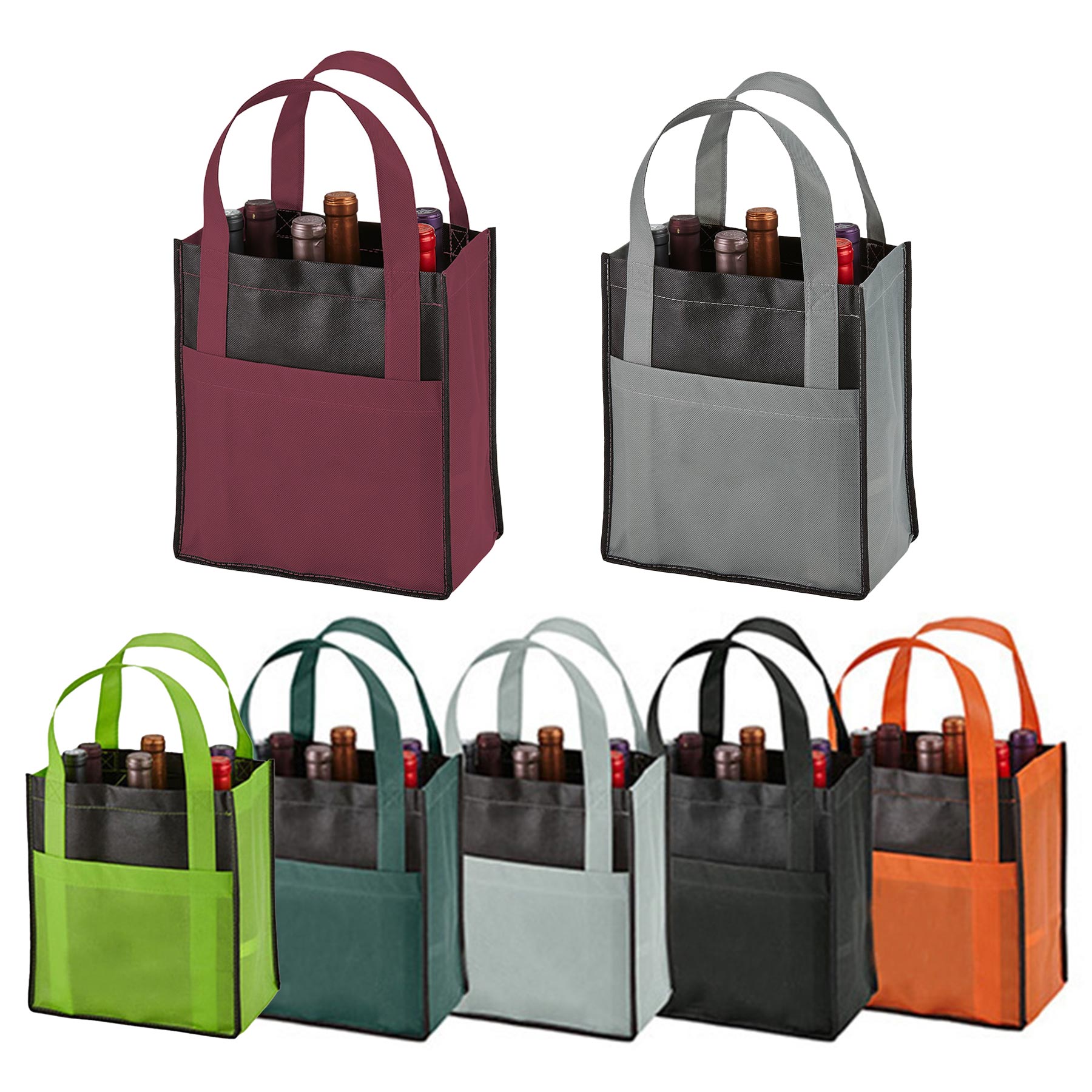 Non Woven Wine Tote 1
