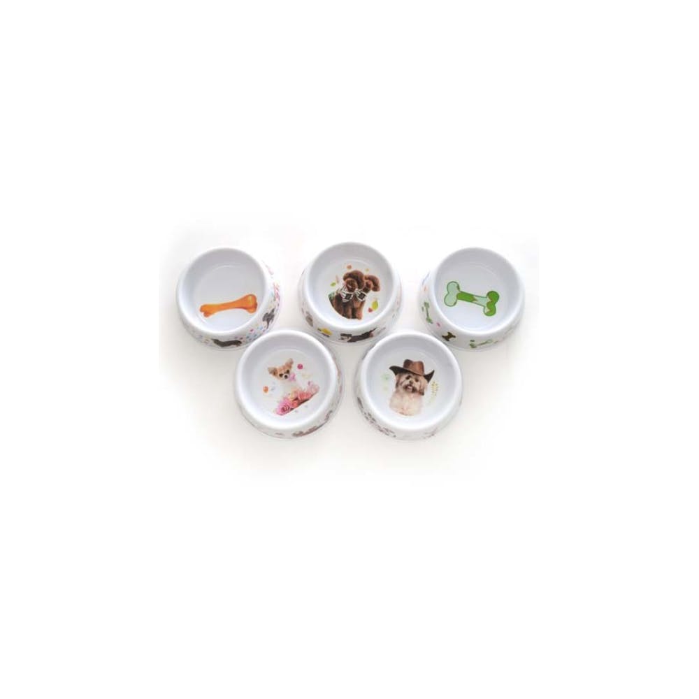 Melamine Dog Bowls - Assorted 2
