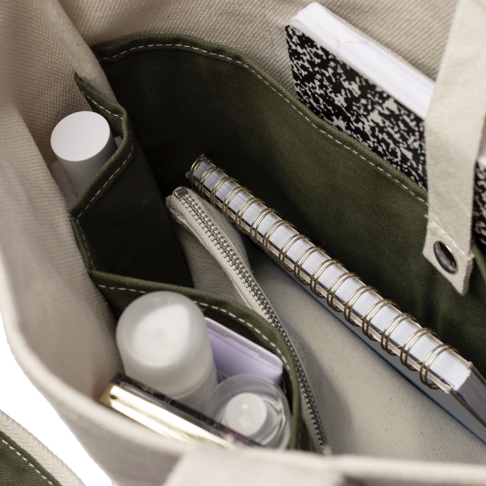 24 Oz. Extra Super Heavy Canvas Alpine Tote Bag 10