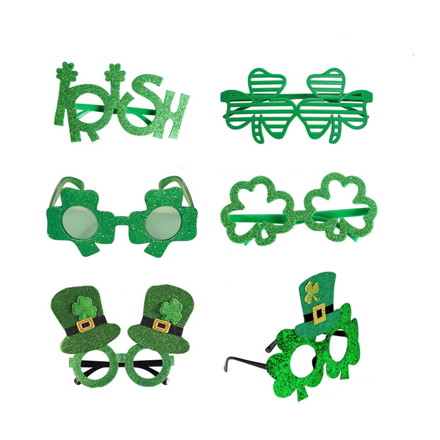 Shamrock Shutter Glasses 3