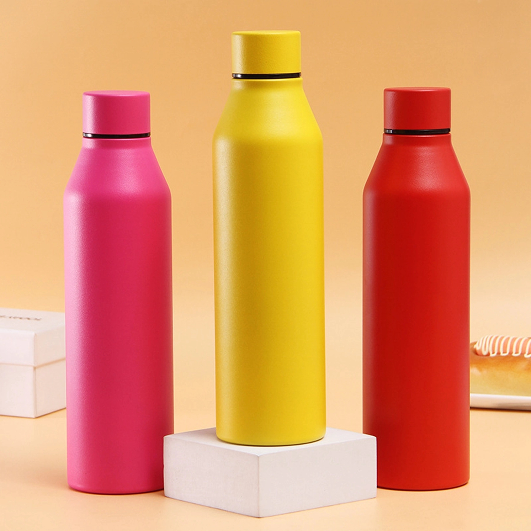 17 Oz. Colorful Double Wall Insulated Vacuum Water Bottle 7