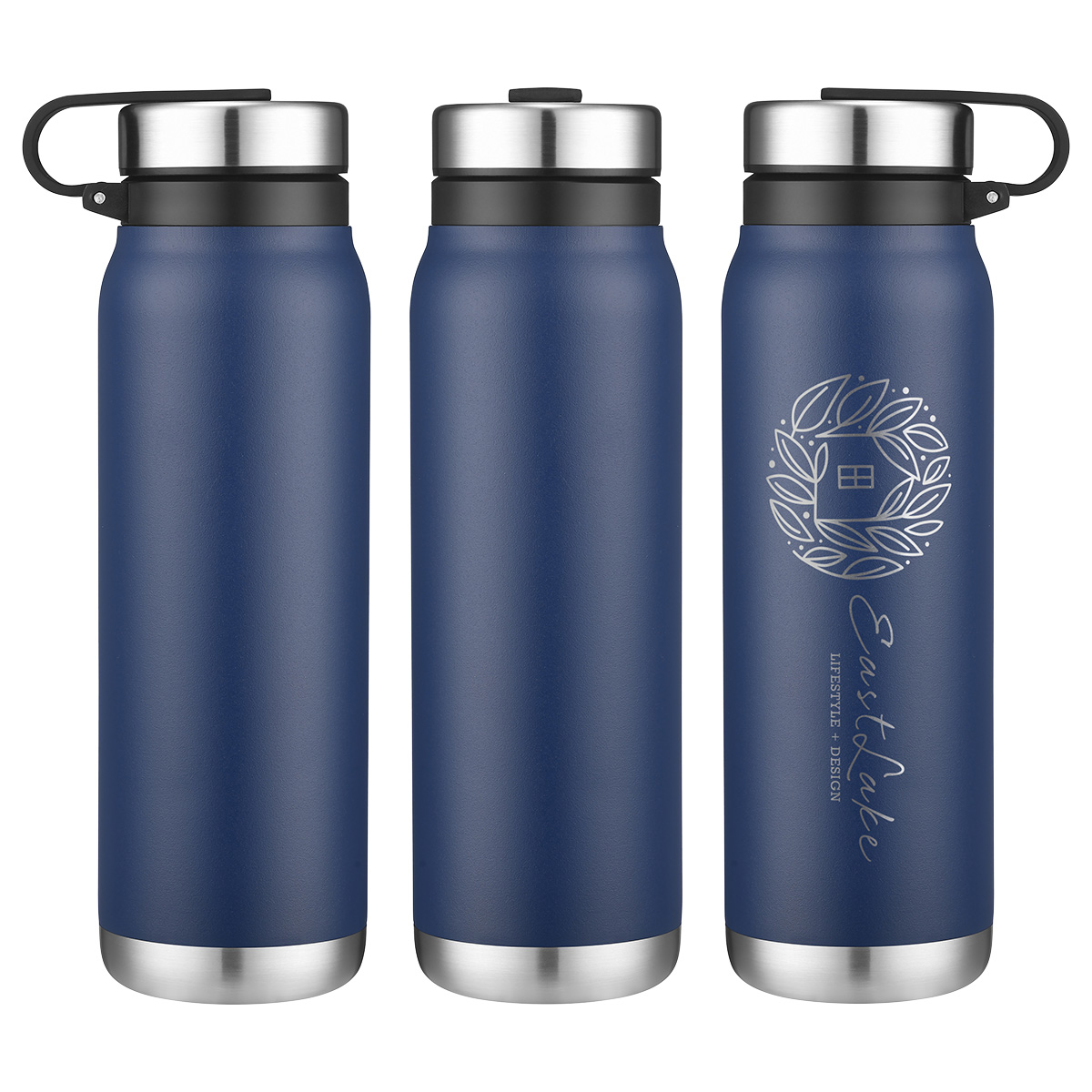Turin 20 oz Vacuum Insulated Bottle with Twist Cap 12