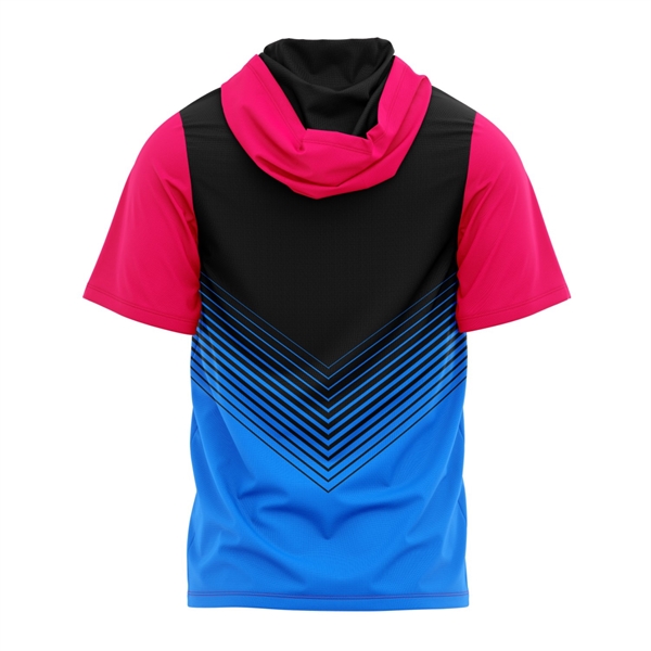Unisex & Kids' Sublimation 180G Cotton-Feel SS Hooded Tee 3