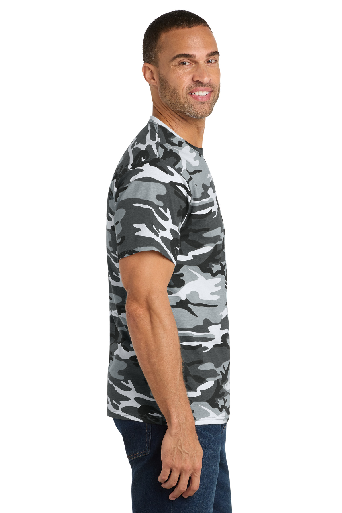 Port & Co Core Cotton Camo Tee. PC54C 6