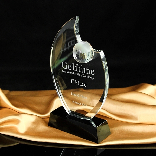 Century Golf Crystal Awards trophy 3