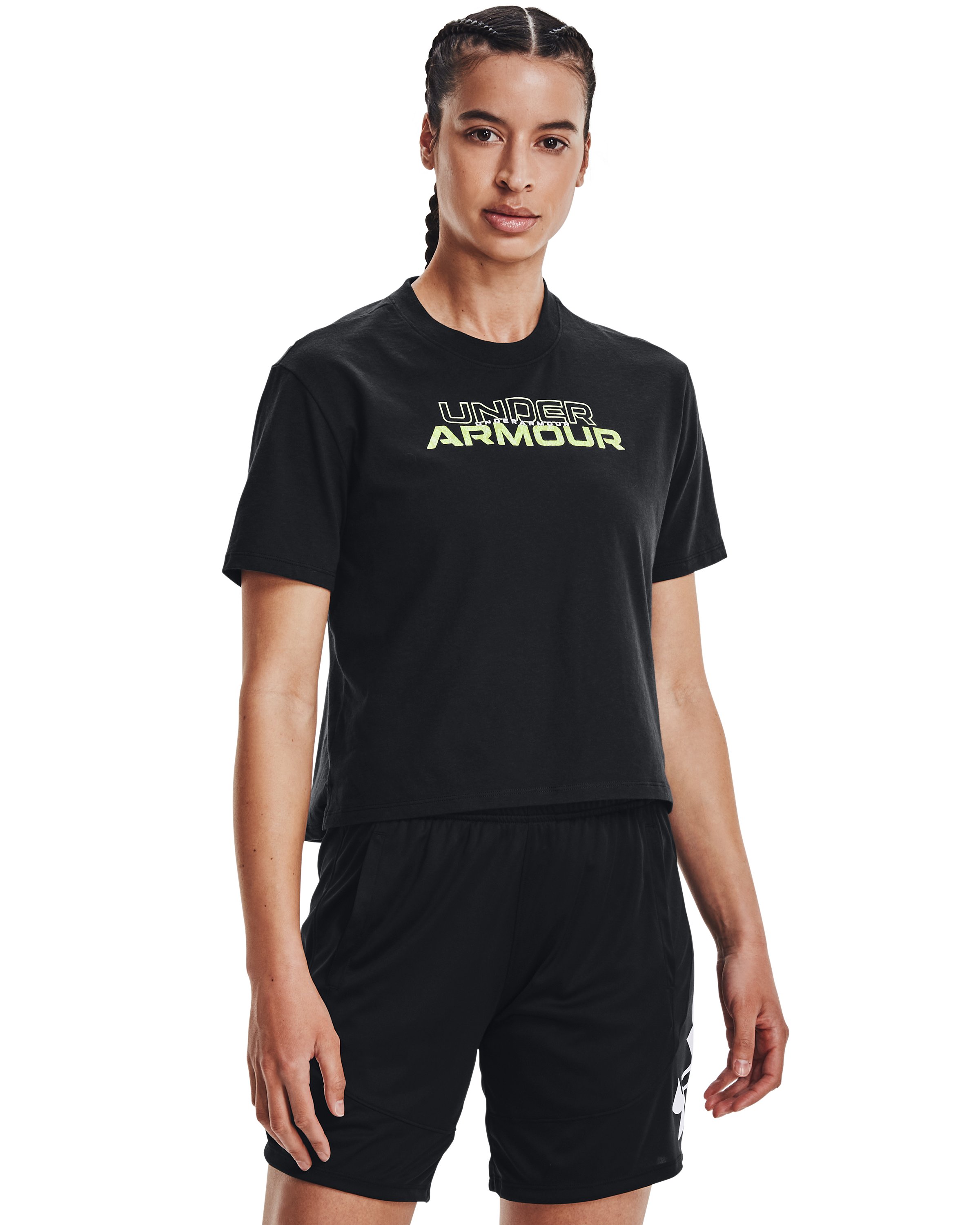 Women's UA Oversized Graphic Short Sleeve T-Shirt  2