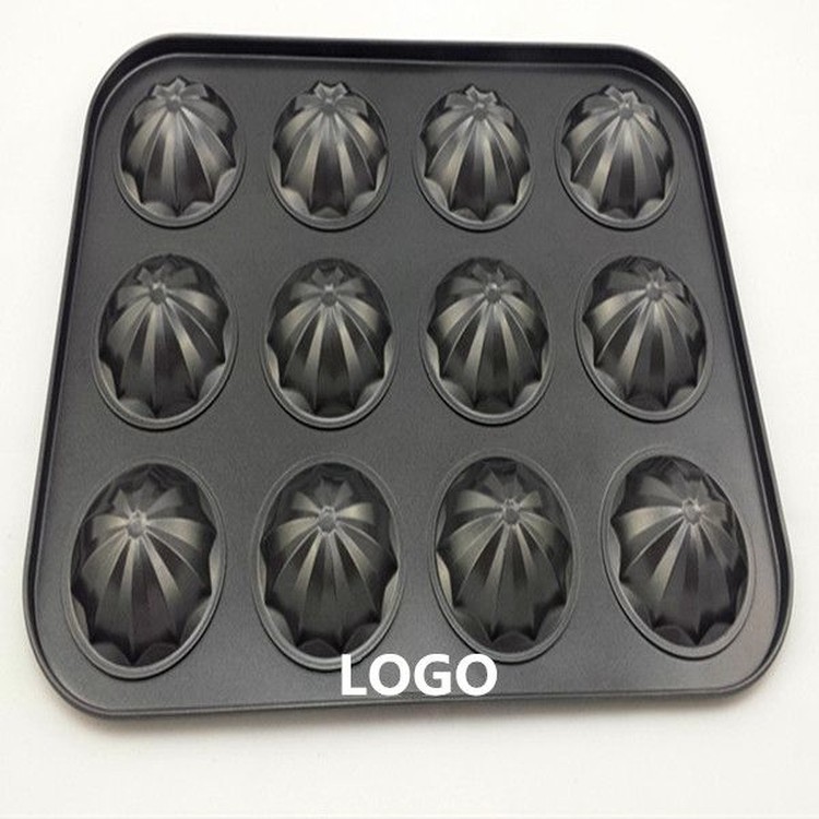 12 Cup Stainless Steel Cupcake/ Muffin Mold Baking Tool 2