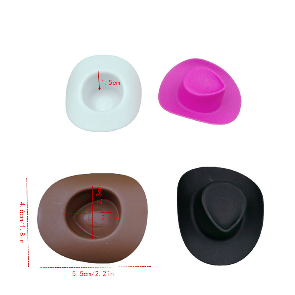 Mini Western Cowboy Hat For Doll House Party Decoration 2