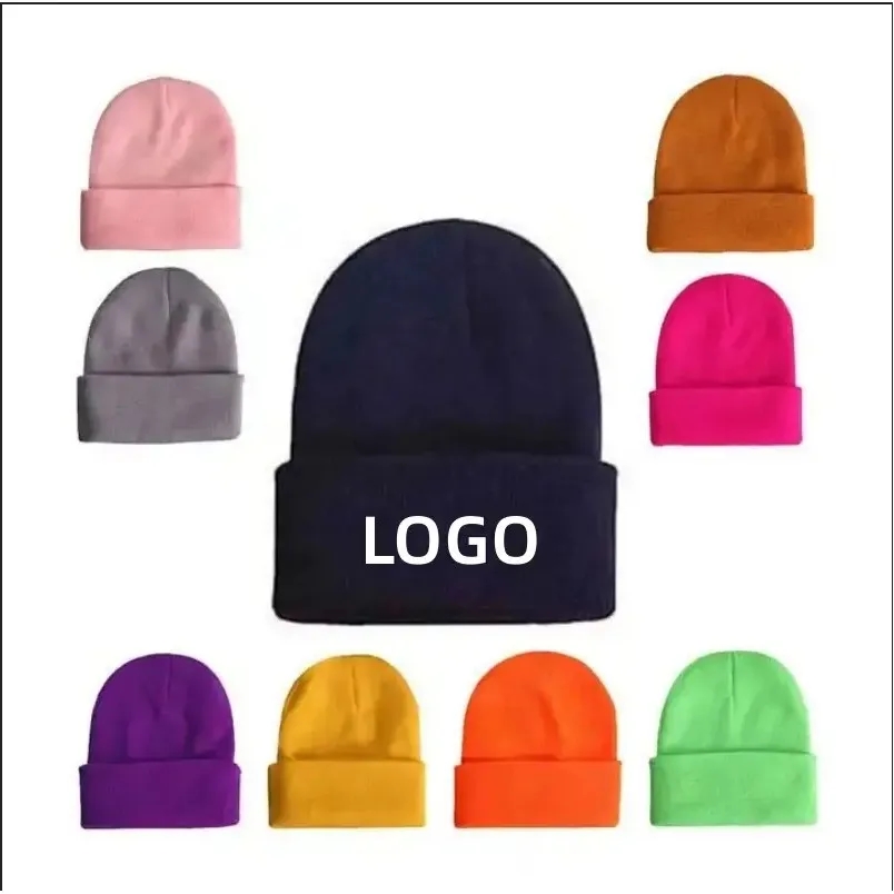 Knit Beanie Cap 4