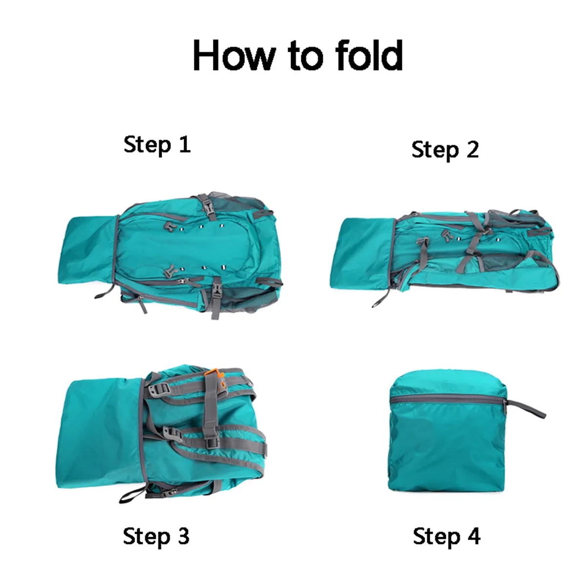 40L Lightweight Packable Travel Hiking Backpack Daypack 6