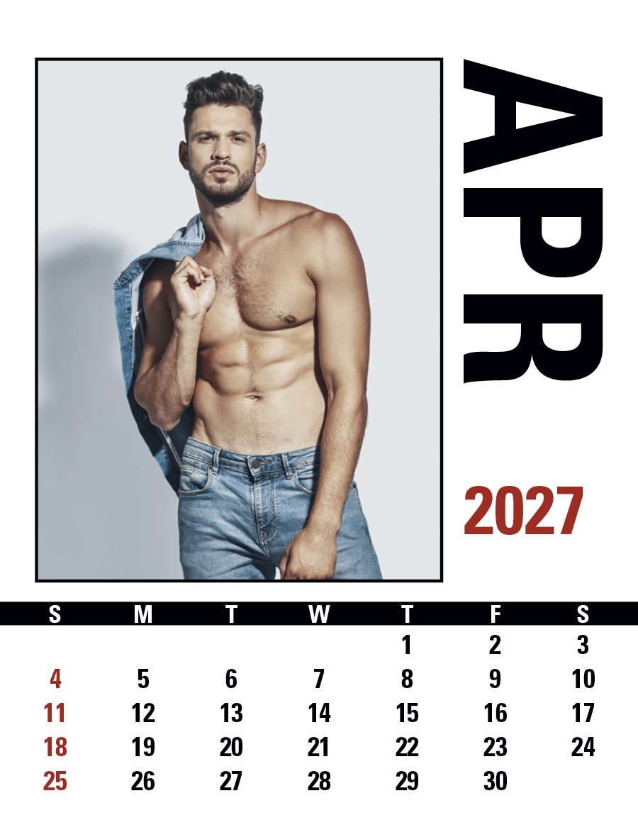 Triumph® Calendars Press-N-Stick Male Call Calendar 56