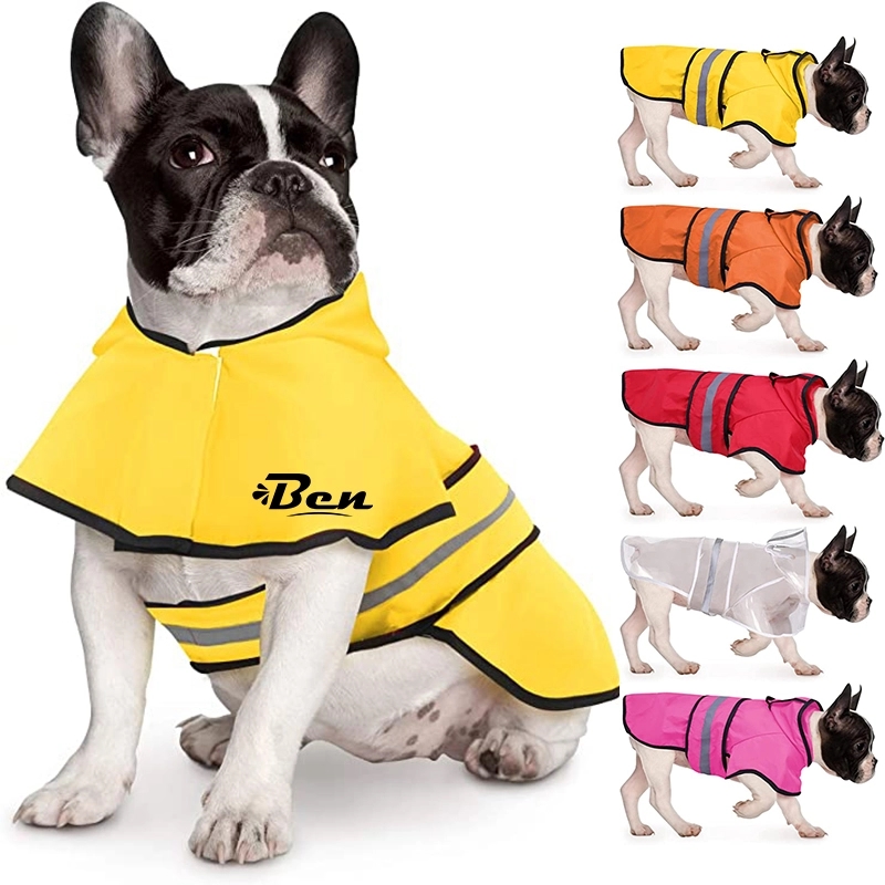 Dog Raincoat Poncho For Small To X-Large And Puppies 8