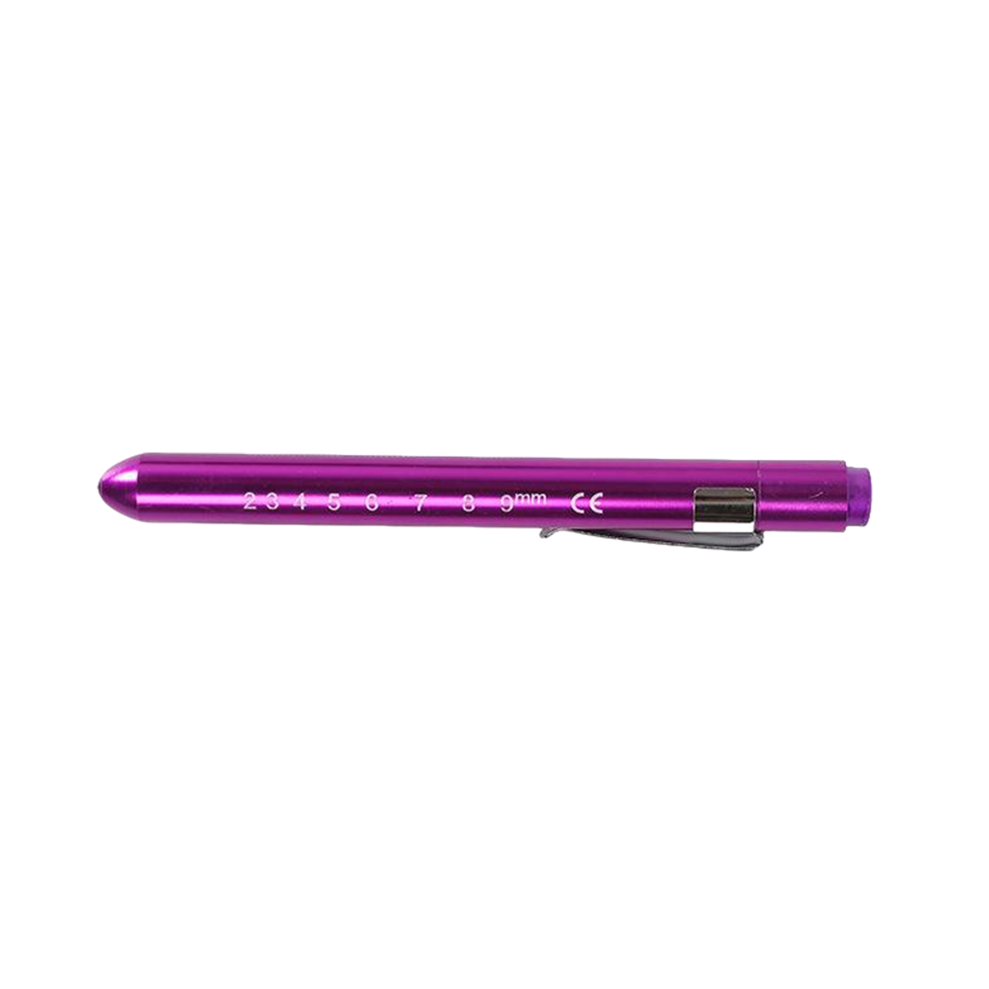 Aluminum Alloy Medical Penlight With Pupil Gauge 3