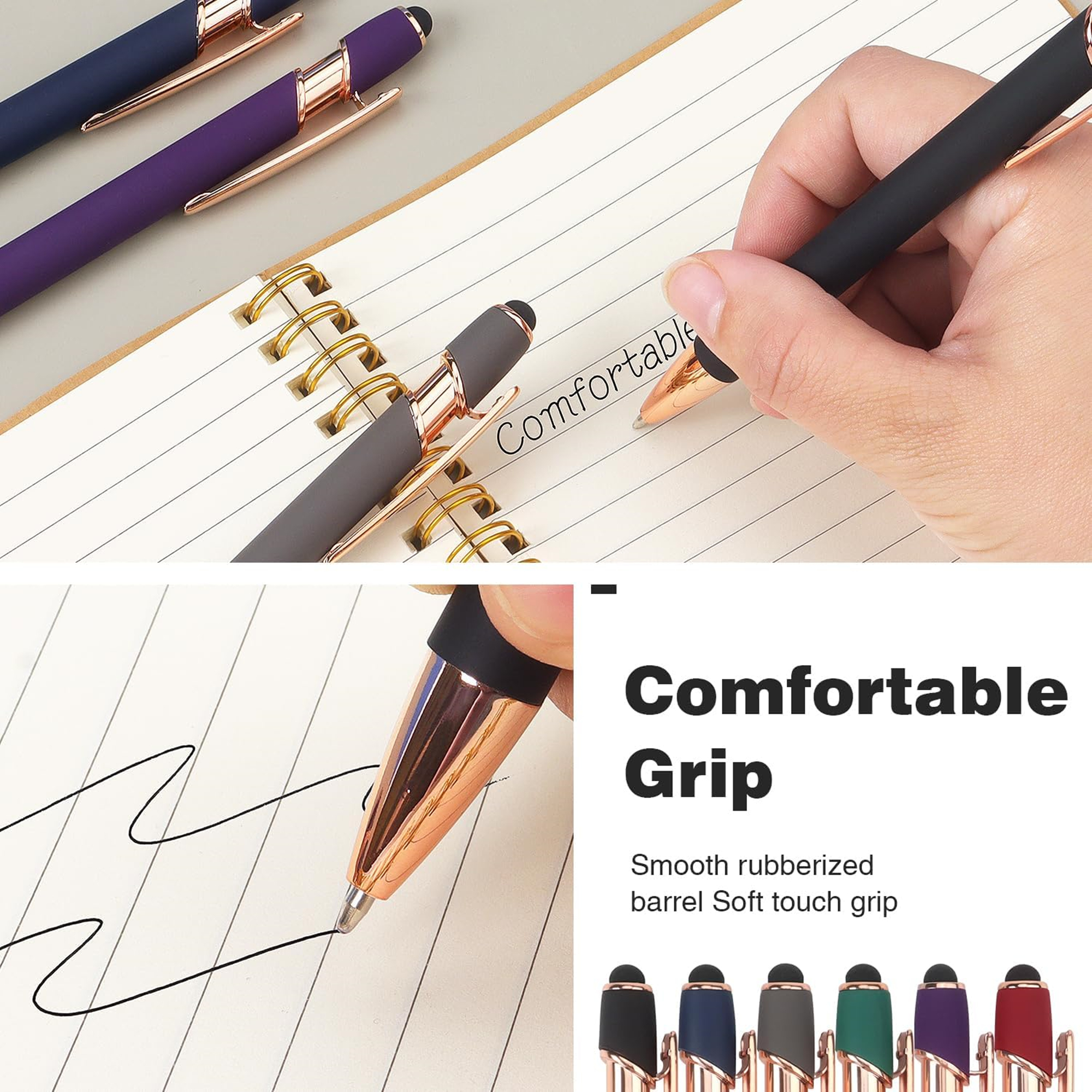 Ballpoint Pen With Stylus Tip 5