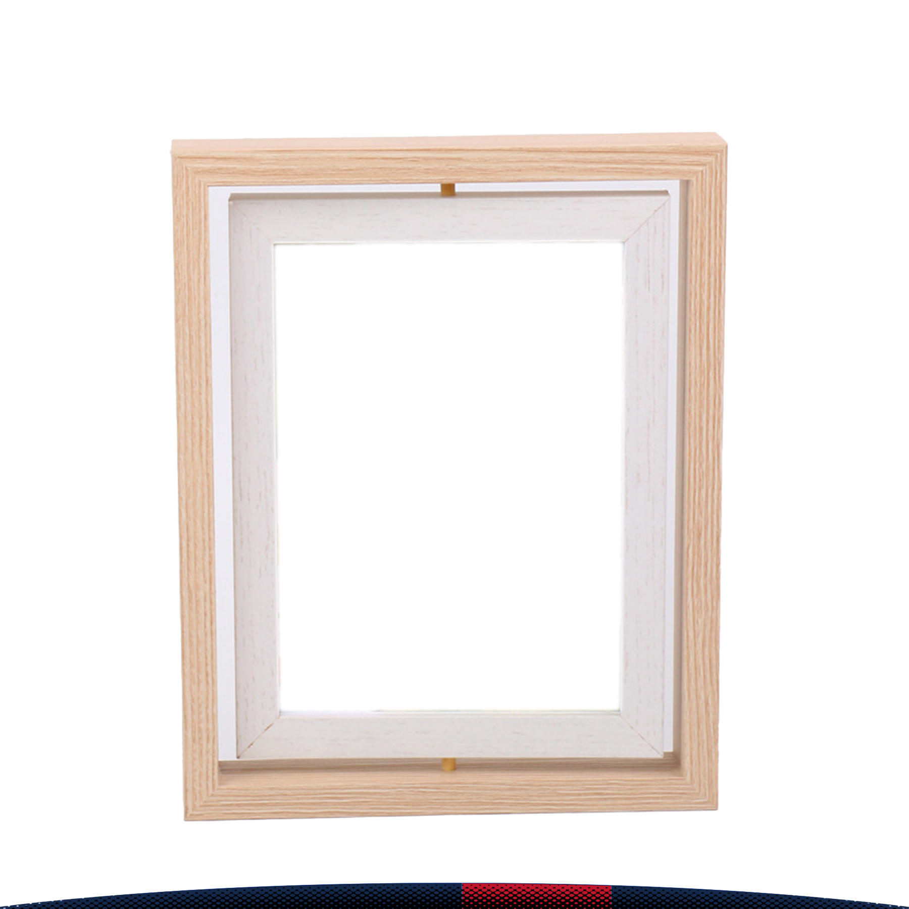 Wooden Rotated Stereoscopic Frame 2