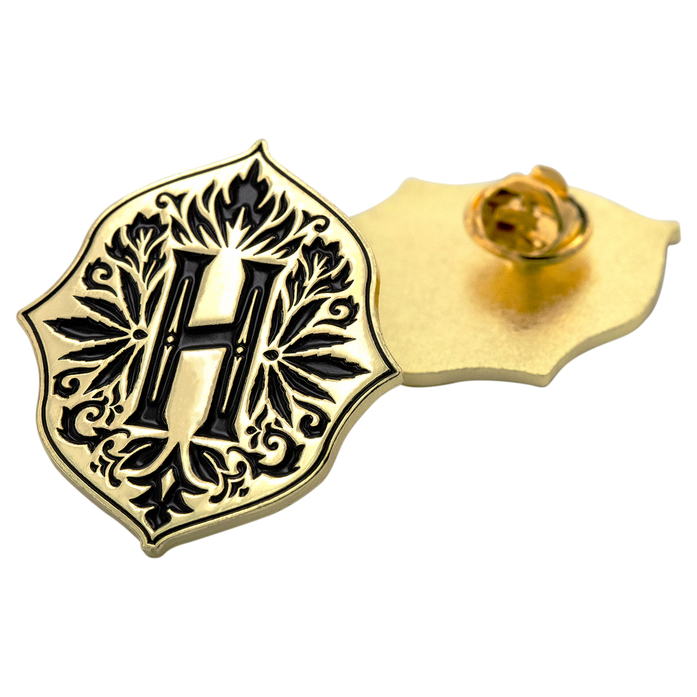Lapel Pin - Die Struck Brass Soft Enamel (1") 1