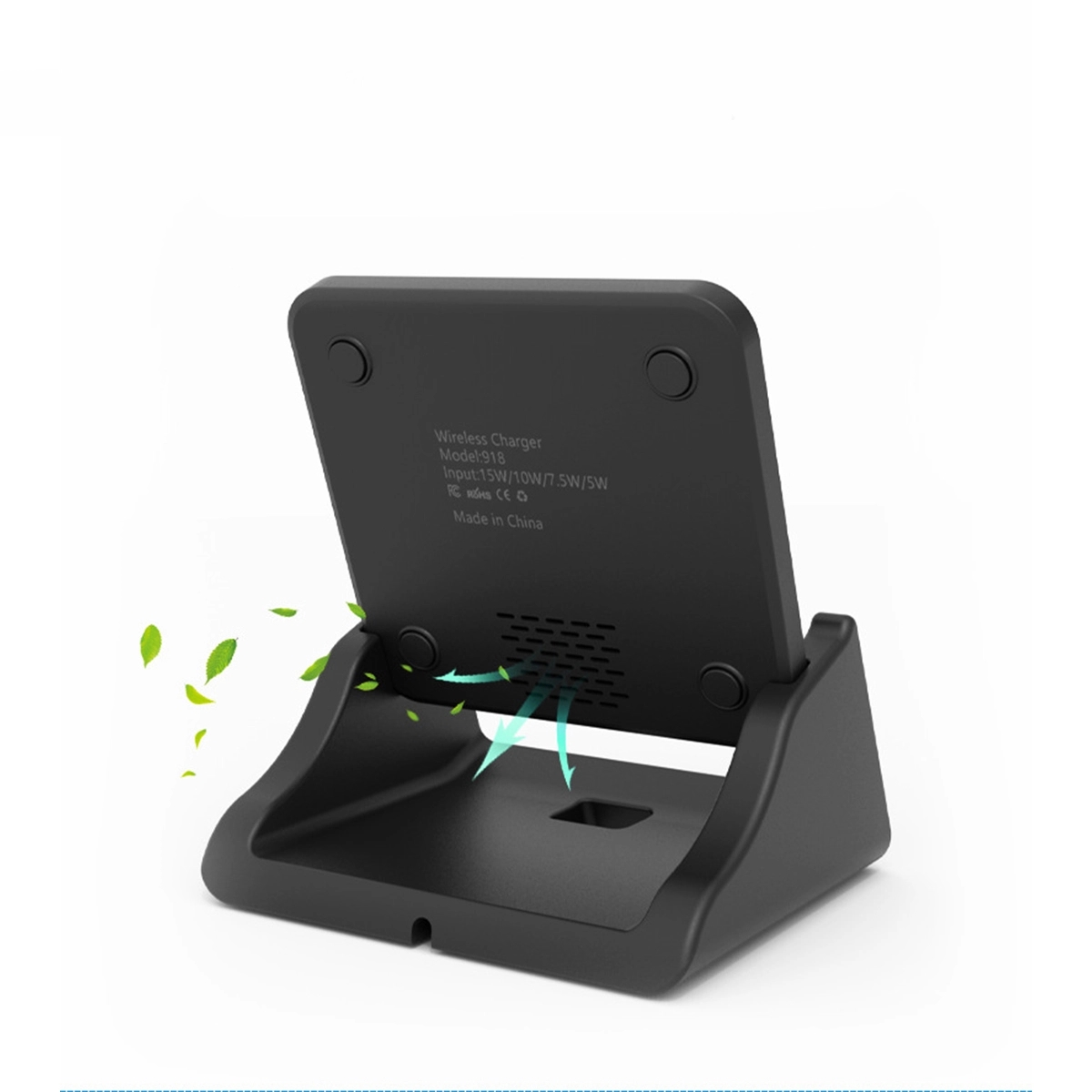 10W Mobile Phone Stand Wireless Charger 3