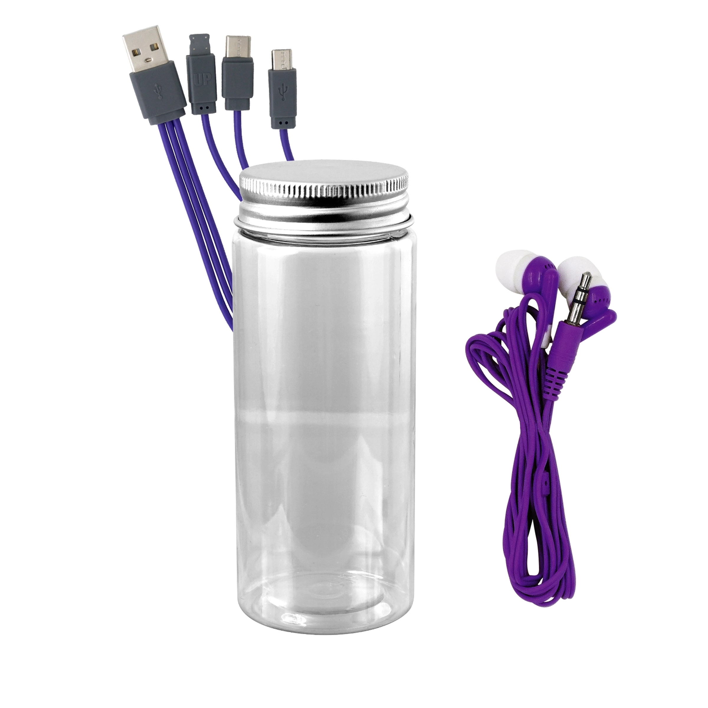 BOTTLED CABLE EAR BUD SET 9