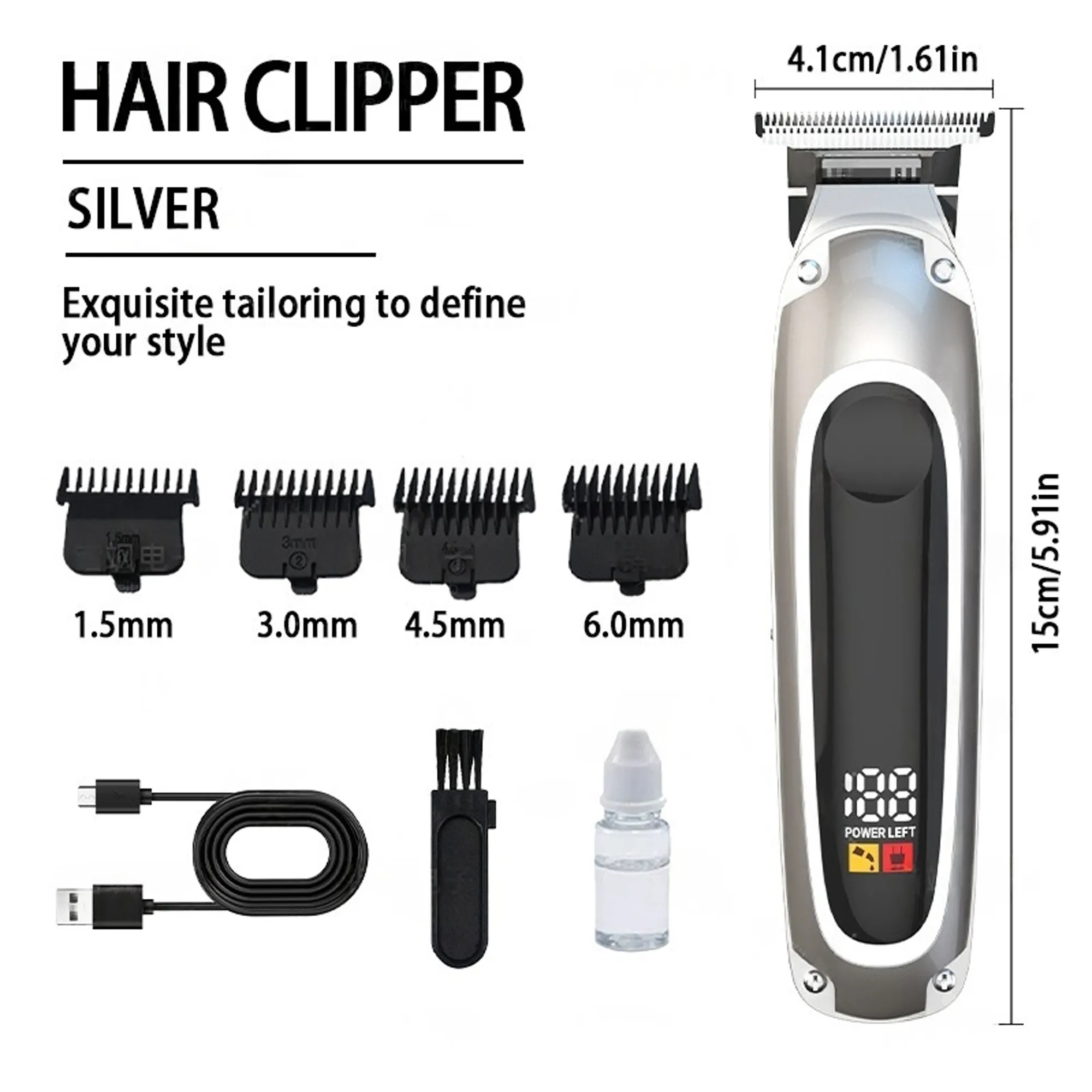 Electric Hair Clipper Kit 7