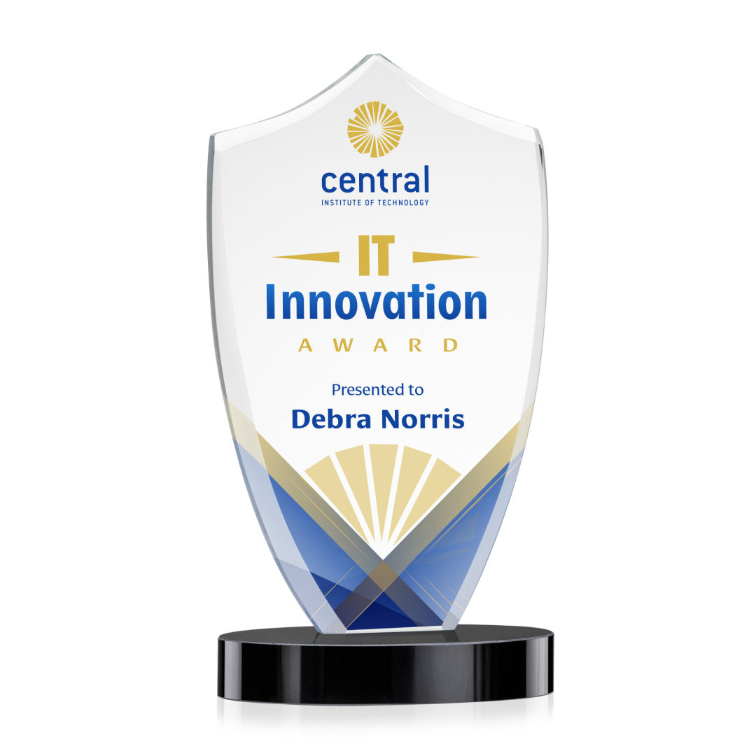 Skylark Shield VividPrint™ Award - Black 3