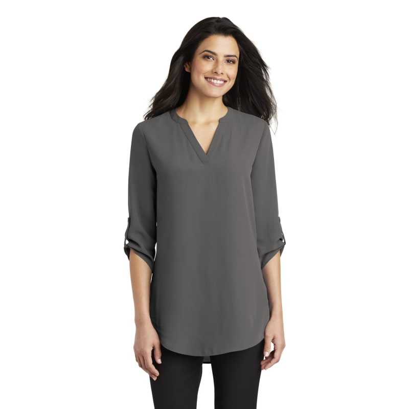 Port Authority Ladies 3/4-Sleeve Tunic Blouse. 23