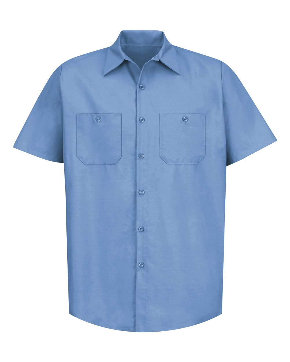Men's Tall Industrial Short Sleeve Work Shirt - SP24T 4