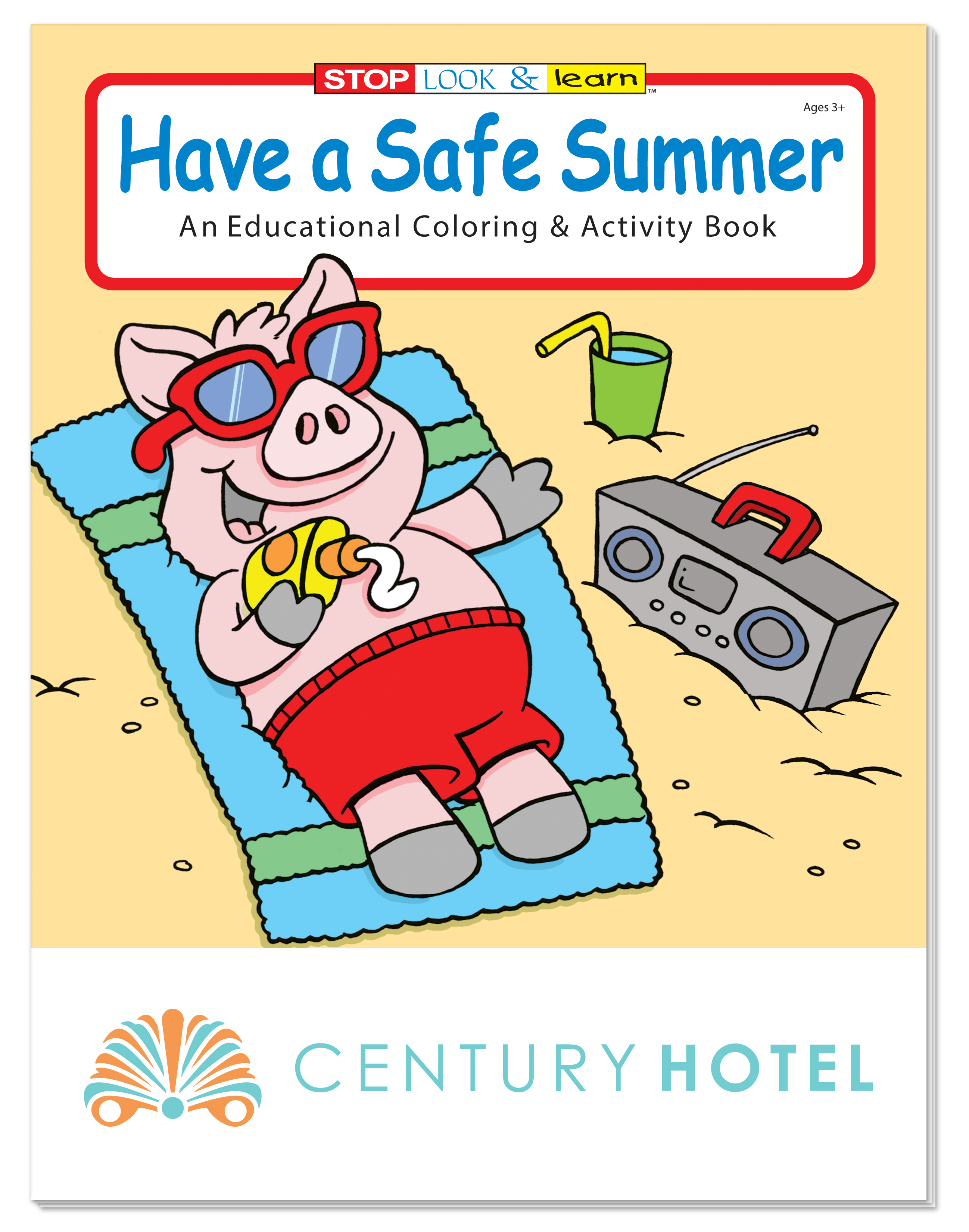 Coloring Book: Have a Safe Summer 2