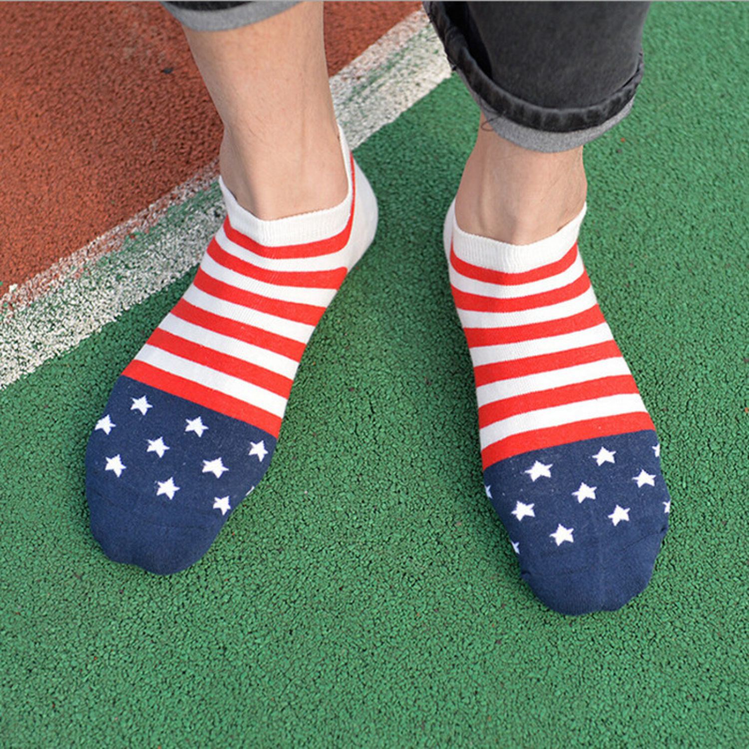 Low cut running socks w/ bottom cushion for comfortwear, 144 needles 3