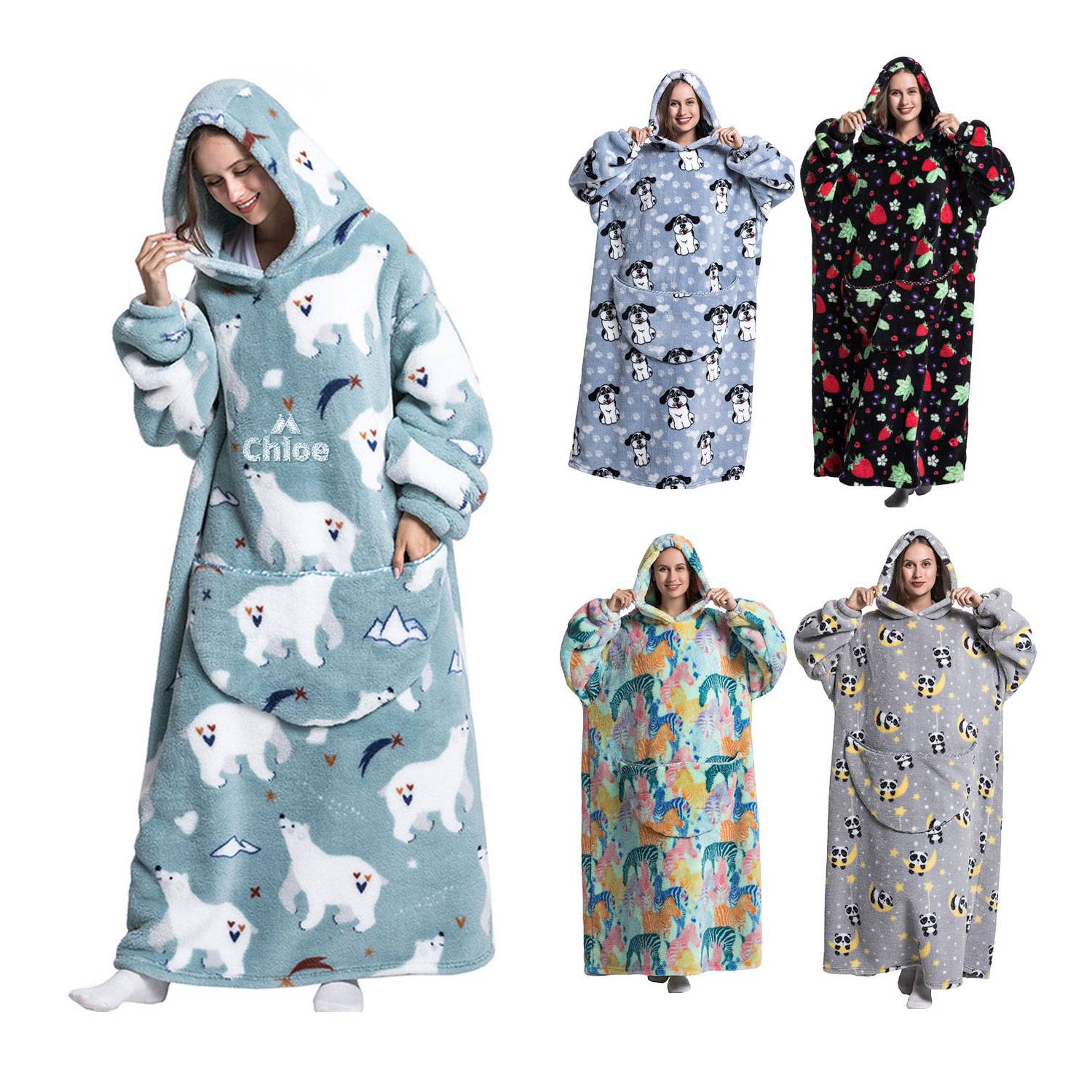 Customizable Hoodie Blanket 2